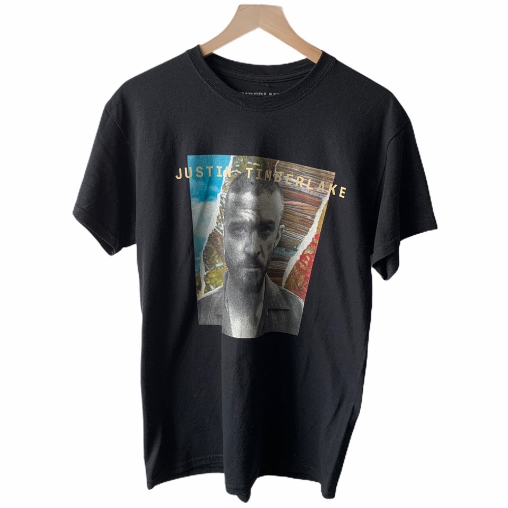 Justin Timberlake the man of woods tour tee shirt